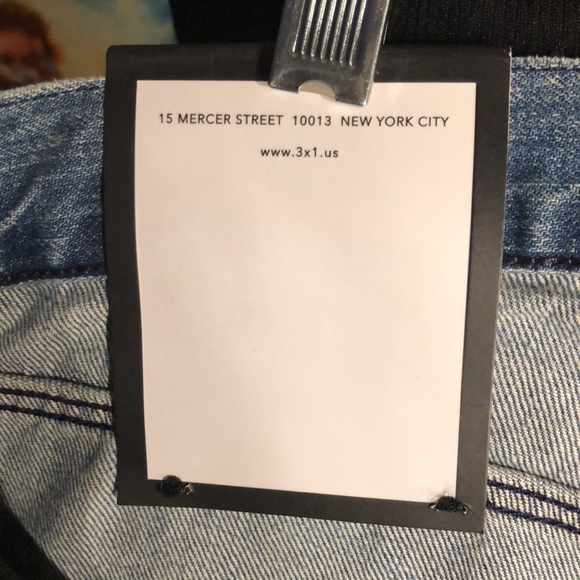 NWT 3 x 1 Designer Jeans - Picture 5 of 14